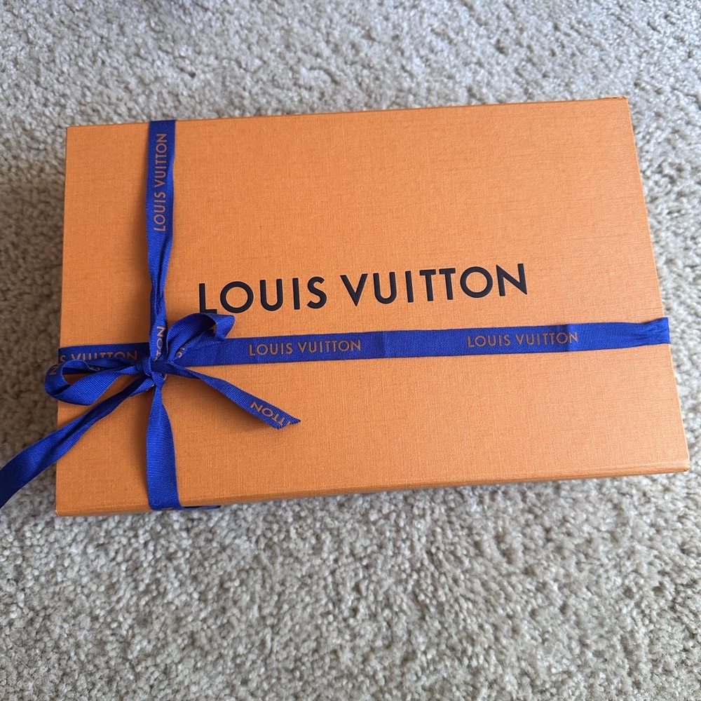 LOUIS VUITTON Orange Storage Gift Box